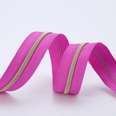 #5 나일론 지퍼 레인보우 치아 의류용 교외용 웨어 공식 드레스